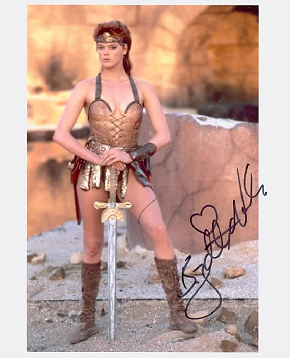 Brigitte Nielsen autograph