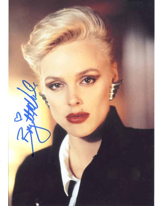 Brigitte Nielsen autograph