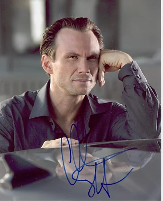 Christian Slater autograph