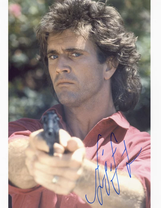 Mel Gibson autograph