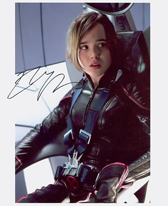 Ellen Page autograph