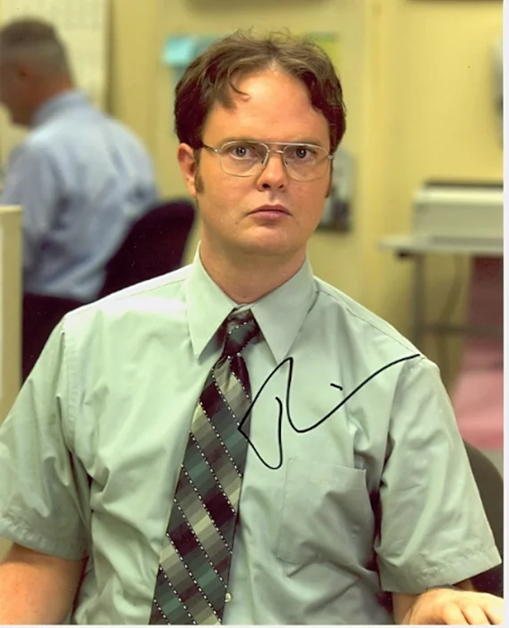 Rainn Wilson autograph