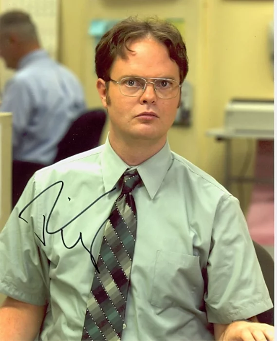 Rainn Wilson autograph