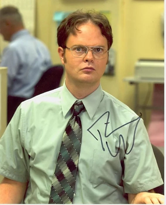 Rainn Wilson autograph