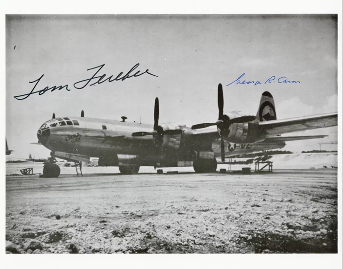 Enola Gay autograph