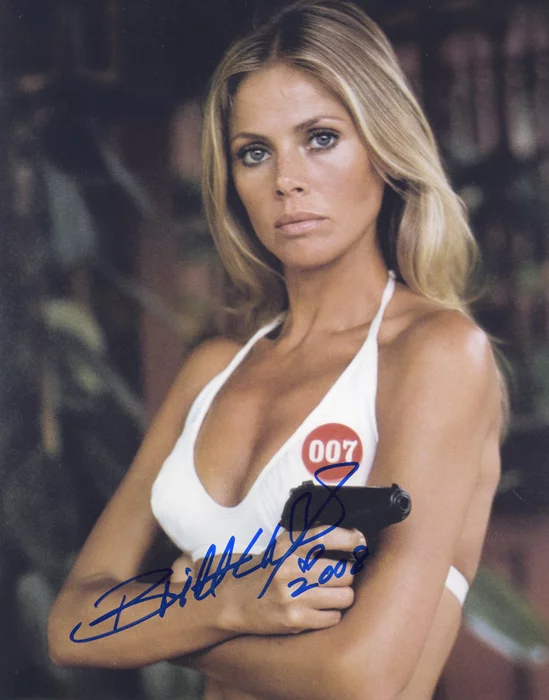 Britt Ekland autograph