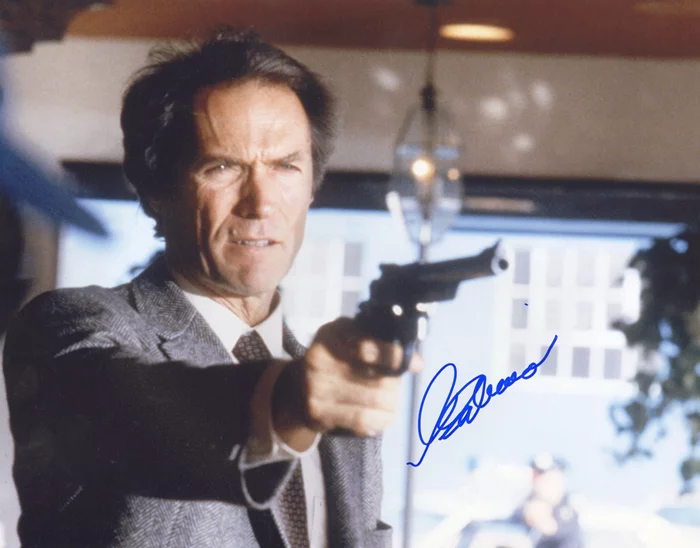 Clint Eastwood autograph