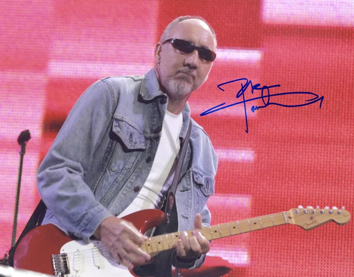 Pete Townshend autograph