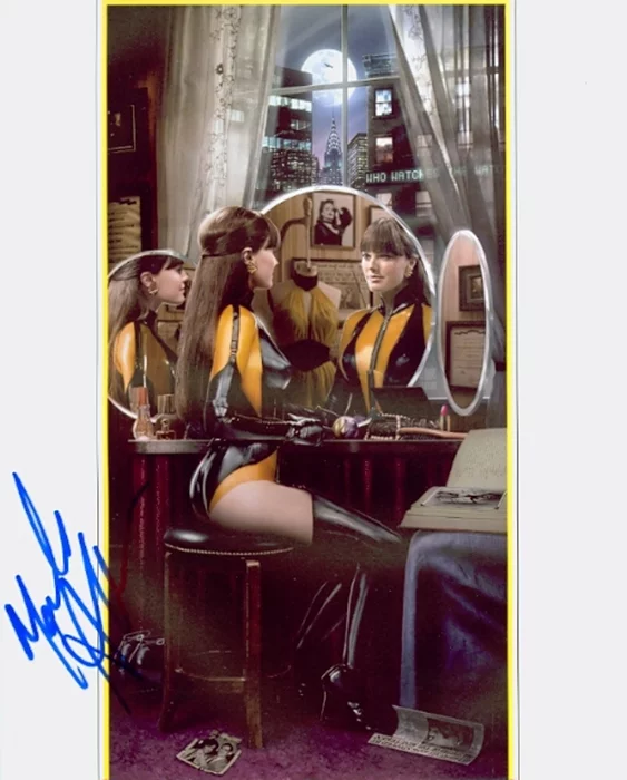 Malin Akerman autograph