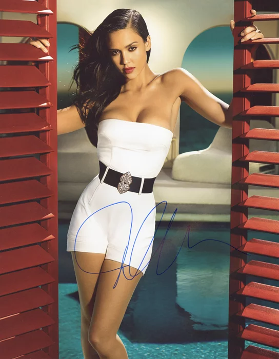 Jessica Alba autograph