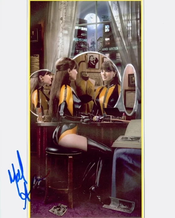 Malin Akerman autograph