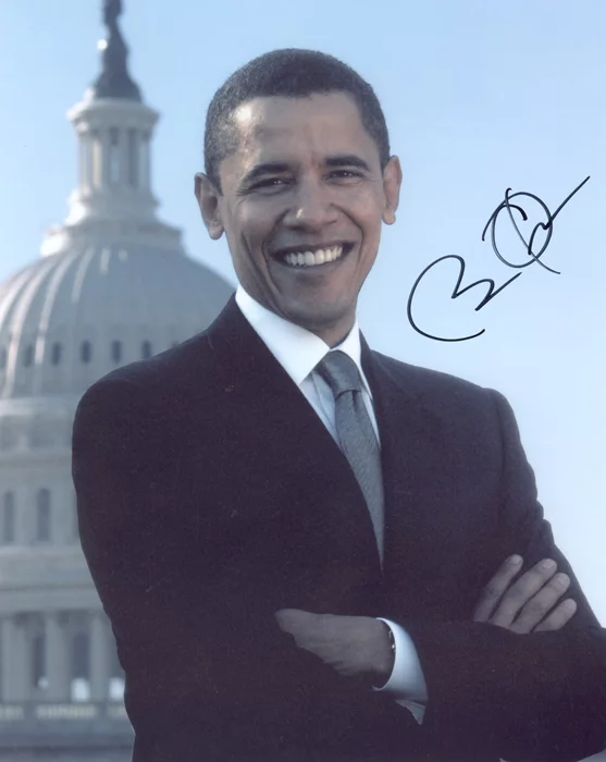 Barack Obama autograph