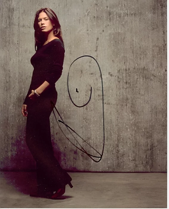 Rhona Mitra autograph