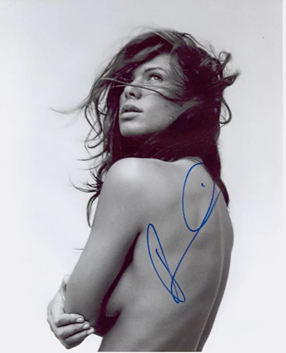 Rhona Mitra autograph