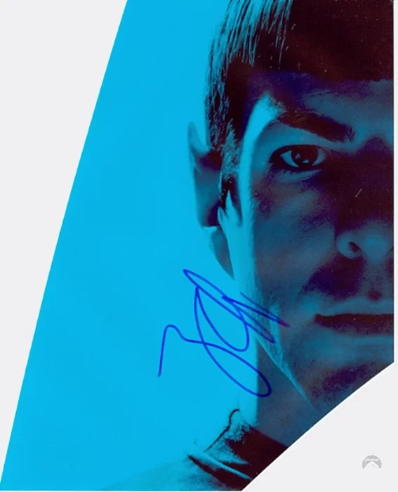Zachary Quinto autograph
