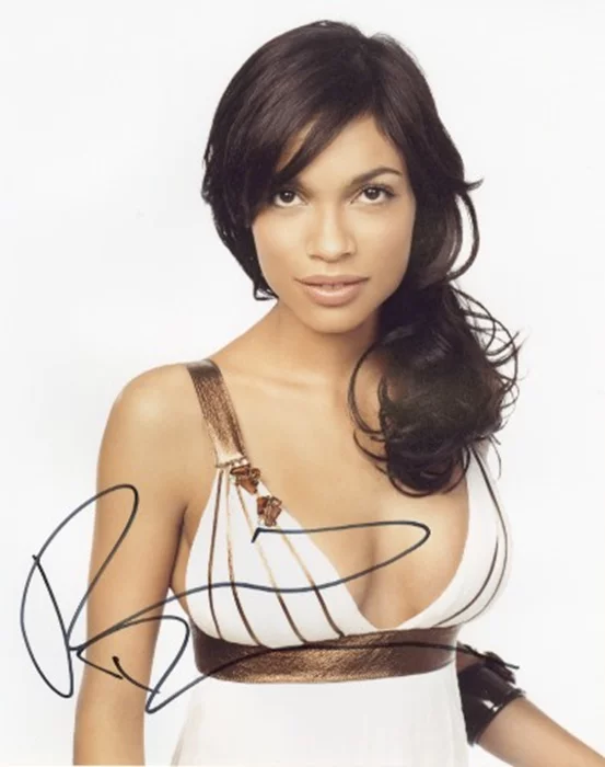 Rosario Dawson autograph
