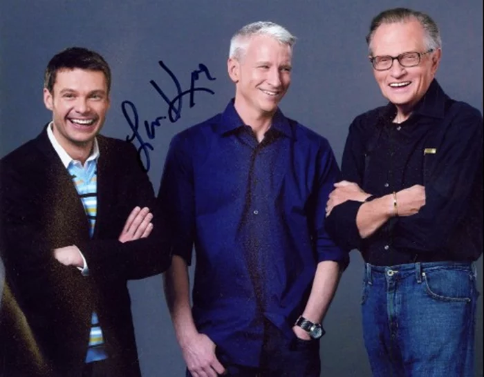 Larry King autograph