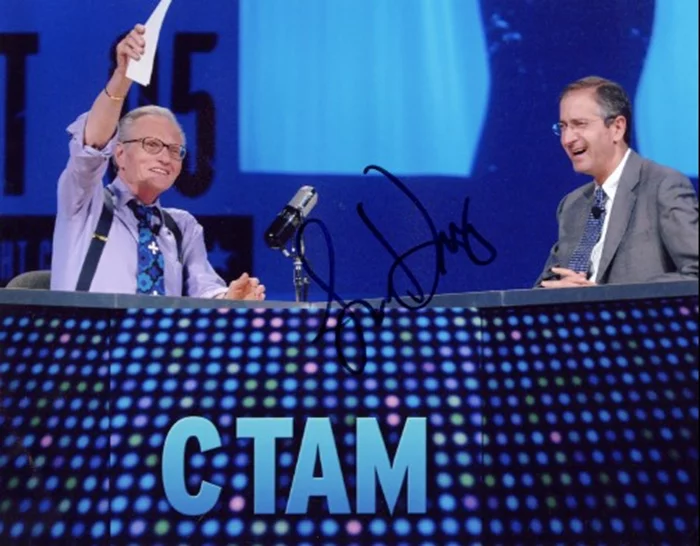 Larry King autograph