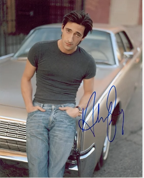 Adrien Brody autograph