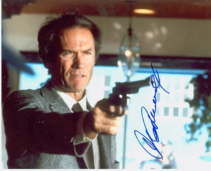 Clint Eastwood autograph