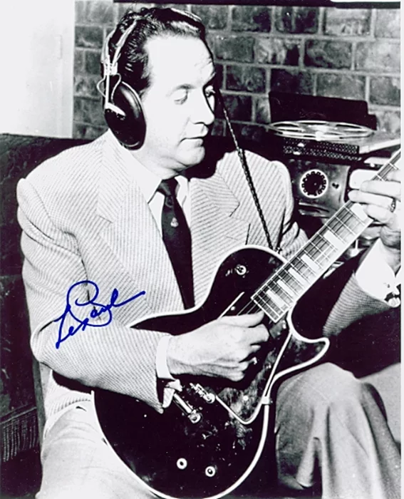 Les Paul autograph