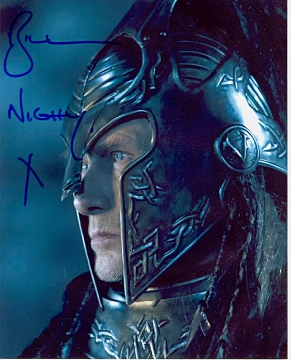 Bill Nighy autograph