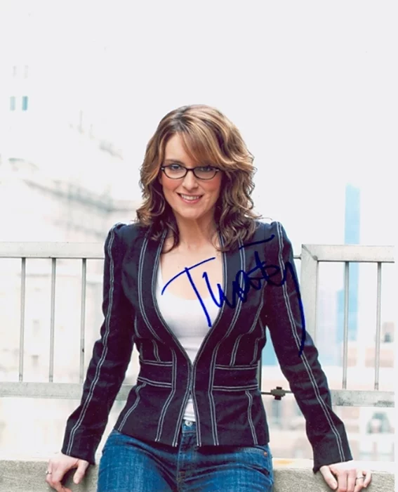 Tina Fey autograph