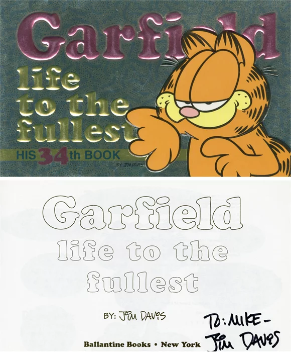 Jim Davis autograph