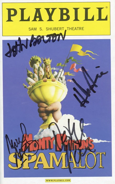 Spamalot autograph