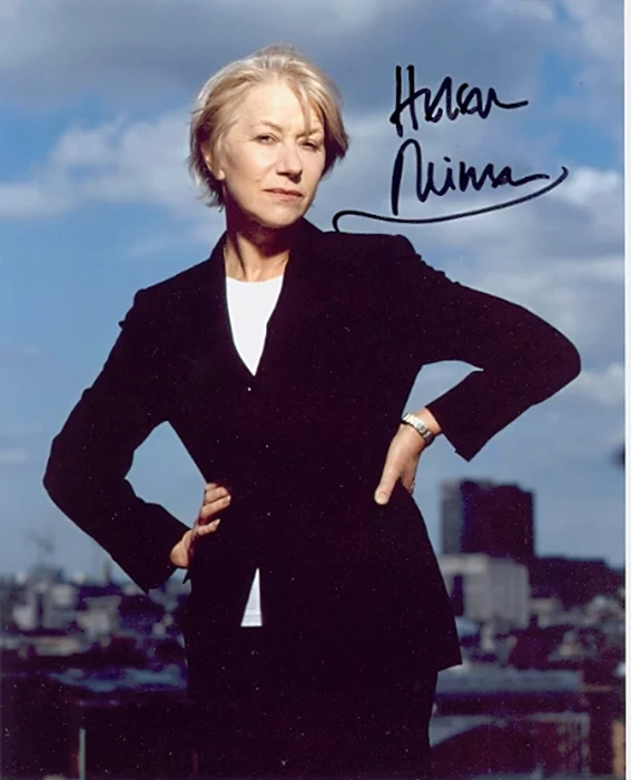 Helen Mirren autograph
