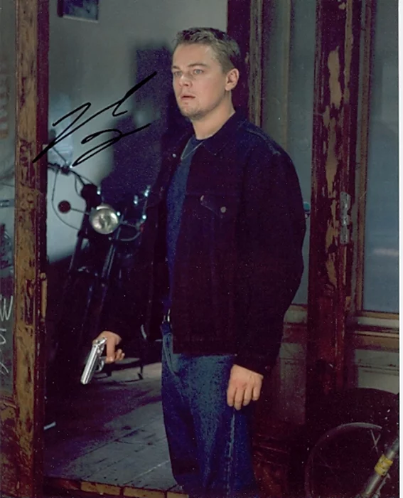 Leonardo DiCaprio autograph
