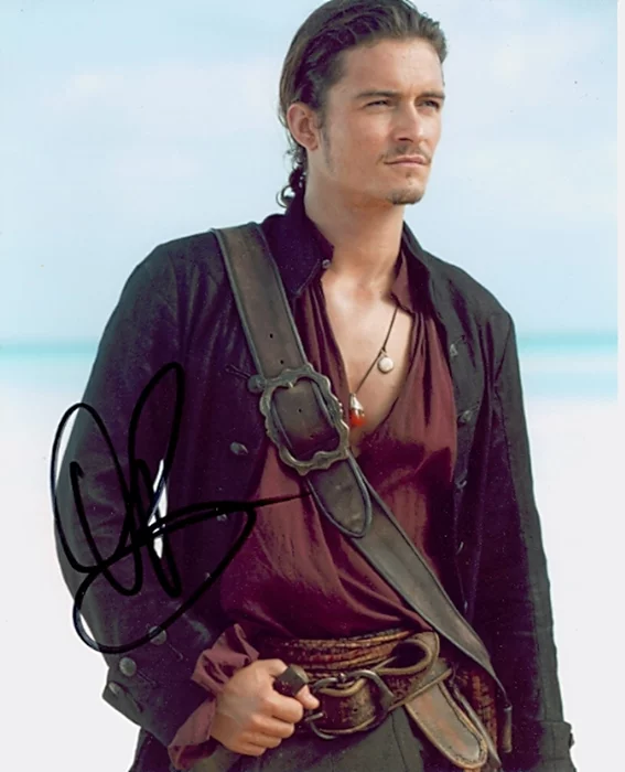 Orlando Bloom autograph