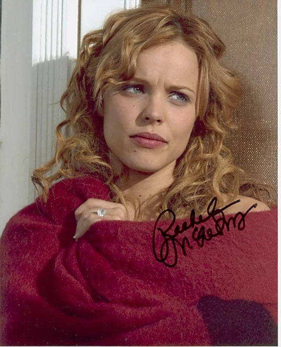 Rachel McAdams autograph