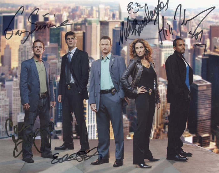CSI: NY autograph