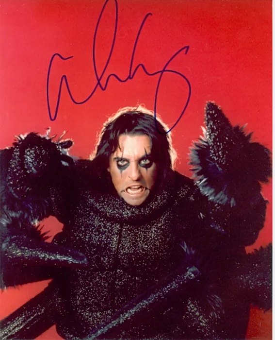 Alice Cooper autograph