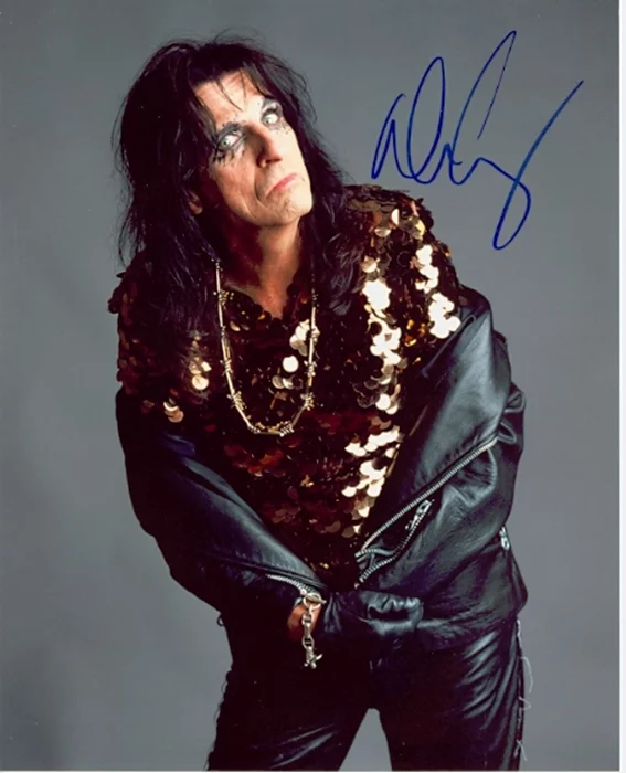 Alice Cooper autograph