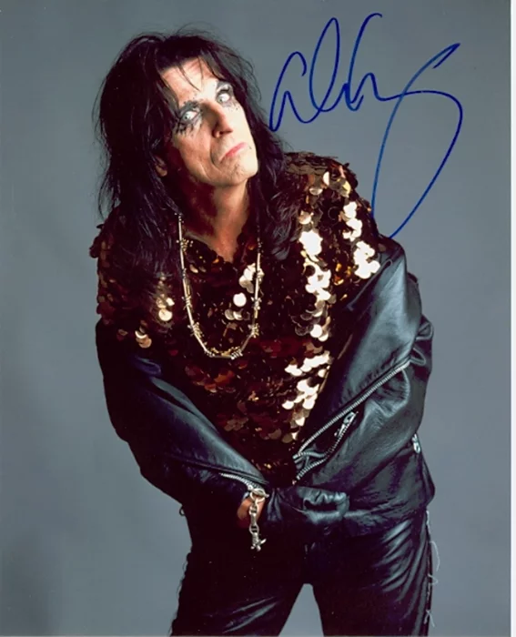 Alice Cooper autograph