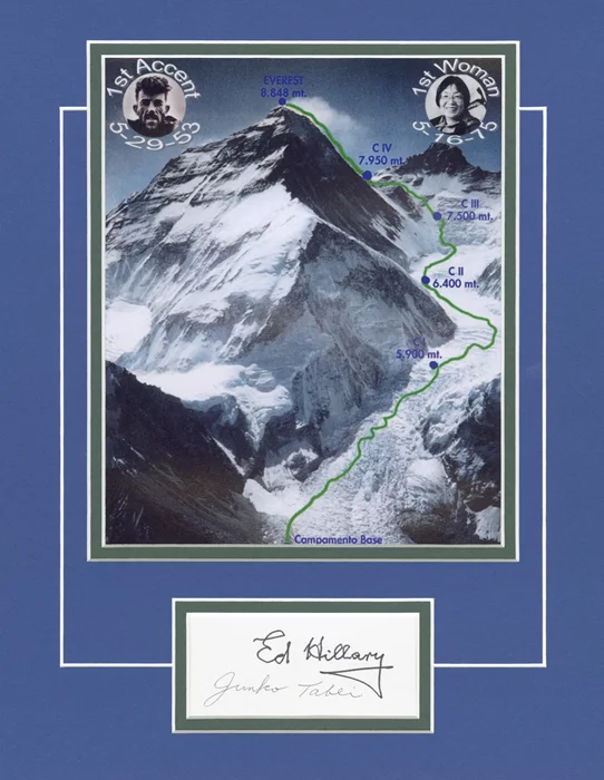 Mt. Everest Exploration autograph