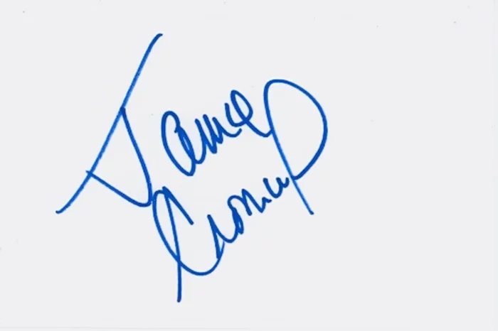 James Cromwell autograph