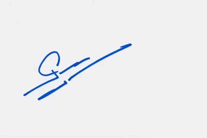 George Hamilton autograph