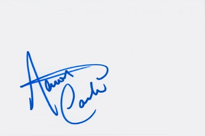 Aaron Carter autograph
