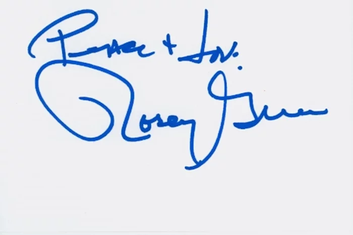 Rosey Grier autograph