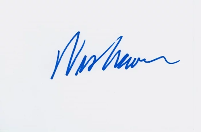 Wes Craven autograph