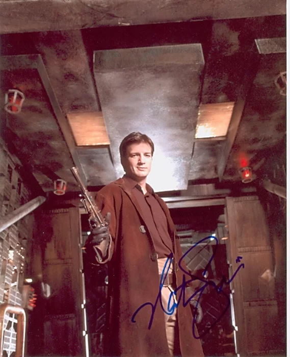 Nathan Fillion autograph