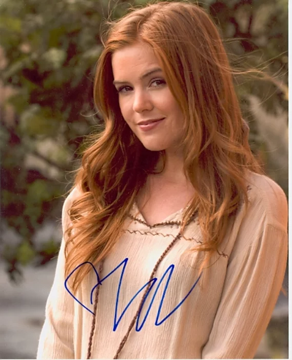Isla Fisher autograph
