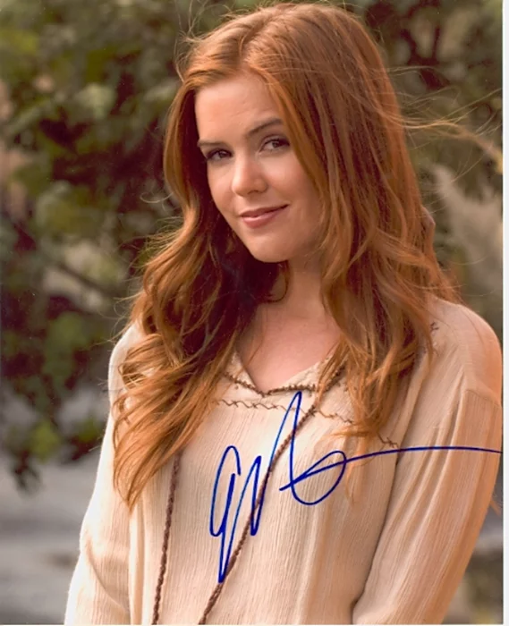 Isla Fisher autograph