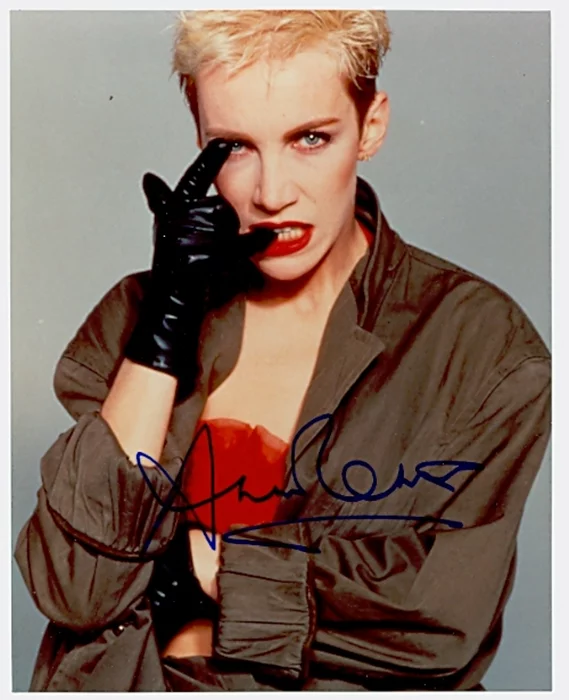 Annie Lennox autograph