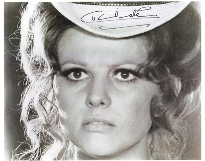 Claudia Cardinale autograph