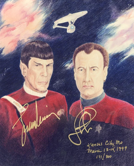 Star Trek autograph