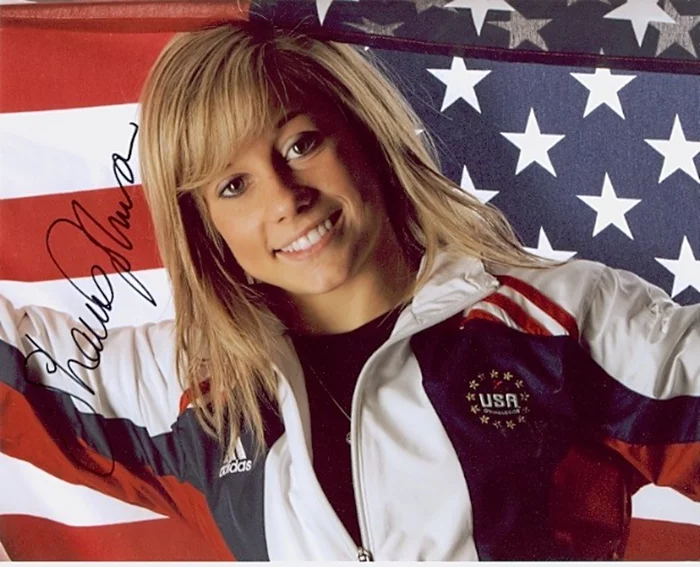 Shawn Johnson autograph